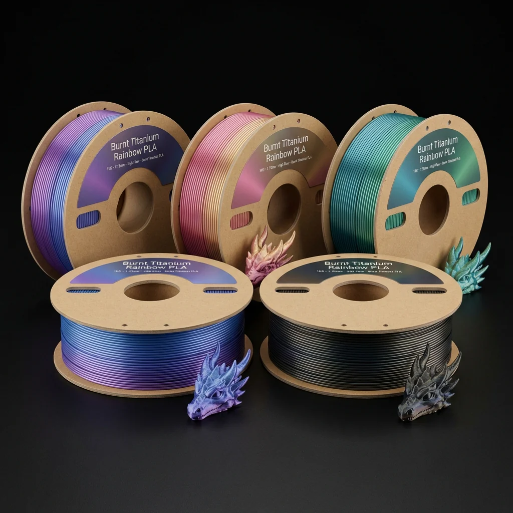 PLA Burnt Titanium – 5 x 1KG Combo